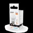 Лампа светодиодная LED 10 Вт 710 лм 3000К шар P45 теплый E27 AC 220В Elementary Gauss