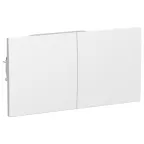 ATLASDESIGN РОЗЕТКА двойн. с заземл.со штор.со сдвиж. крышк, 16А, в сборе, ЛОТОС