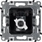 Розетка Valena ALLURE информационная одиночная RJ45 категория 5е UTP лицевая панель белая