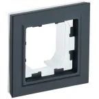 BRITE Рамка 1 пост IP44 РУ-1-БрГ-44 графит