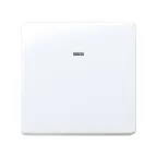 Выключатель проходной с подсветкой, 10А 250В, S27, белый