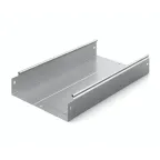 Металлический лоток неперфорированный 300х80х3000, толщина 0,8 мм, Сендзимир цинк