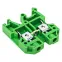 Клемма винтовая JXB- 6мм.кв зеленая