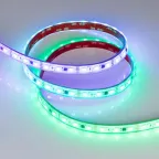 Лента герметичная SPI-PS-B60-12mm 12V RGB-PX3-BPT (12 W/m, IP67, 5060, 5m) (Arlight, бегущий огонь)