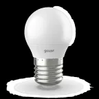 Лампа светодиодная LED 6.5 Вт 550 лм 4100К шар P45 нейтральный E27 AC 220В Black Gauss