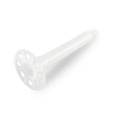 Тарельчатый дюбель гриб с гвоздем для ПМ IN120 белый (50 шт/уп)