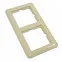 W59 Рамка 2 поста бежевая