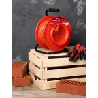 Удлинитель на катушке ''Атлант 2.0'' 1 гнездо 40м без заземления ПВС 2*0,75 6А/1,3кВт PROxima