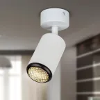 Светильник настенно-потолочный спот MR16 GU10 IP20 белый/черный OL55 WH/BK ЭРА