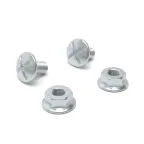 Пластина вывода кабеля для лестничных лотков осн.300 мм, горячий цинк, в комплекте с крепёжными элементами, необходимыми для монтажа