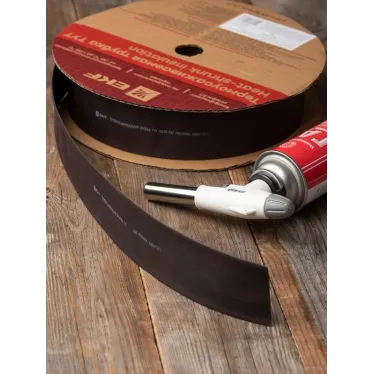 Термоусаживаемая трубка ТУТ нг 35/17.5 черная рулон PROxima