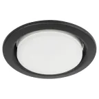 Светильник встраиваемый под лампу GX53 KL35 SBK (к) черный матовый