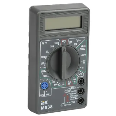 Мультиметр цифровой Universal M838