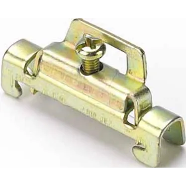 Ограничитель на DIN-рейку металлический с 1 винтом ФК-101