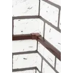 Угол внутренний (15х10) (4 шт) Plast под темное дерево