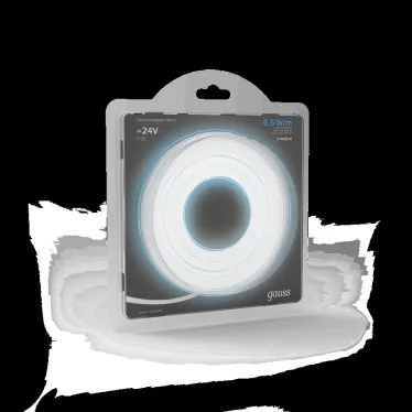 Лента светодиодная LED 2835/120-SMD 6.5 Вт/м 600 лм/м 5000К DC 24В IP20 8мм (блистер 5м) Black Gauss