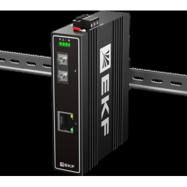 Медиаконвертер 10/100Base-TX в 100Base-X, разъем FC, двойное одномодовое оптоволокно, 1550нм TSX