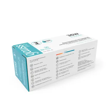 Светильник светодиодный промышленный линейный ССП-176 EVO IP65 1200*76*66 36W 3950lm 4000K мат соед.в линию 1/12 | 864425236 | Gauss