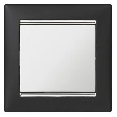 Выключатель одноклавишный, в рамку, белый