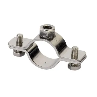 Хомут для тяжелых нагрузок 32-36мм (1` ) M8 нержавеющая сталь AISI 304