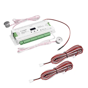 Контроллер лестничный SMART-STEP-32-2S-SUF (5-24V, 32x1A, SPI) (Arlight, IP20 Пластик, 5 лет) | 033122 | Arlight