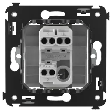Avanti Переключатель одноклавишный в стену, ''Белое облако''