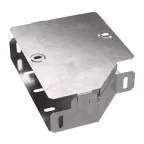 Переходник левый с крышкой Стандарт 200х150х50