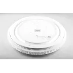 Светильник светодиодный ДБО-36w круглый матовый с эффектом Звездного неба регулировкой цветовой температуры 3000-6500К светового потока max 2900Лм и режима освещенности с пультом управления и таймером выключения