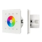 INTELLIGENT ARLIGHT Сенсорная панель DALI-901-11-1G-4SC-RGBW-DT8-IN White (BUS/230V) (IARL, IP20 Пластик, 3 года) | 037200 | Arlight