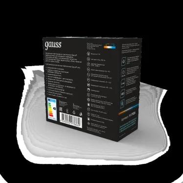 Светильник ночник настольный 5 Вт 200 лм 2700-6000К DC 5В Голубой IP20 112х54х109мм с Li-ion акк 1200мА диммируемый Qplus Gauss