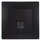 ETIKA Рамка 1 пост антрацит