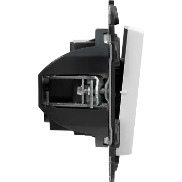 Valena LIFE Переключатель промежуточный 10АХ 250В С лицевой панелью Винтовые зажимы Белый