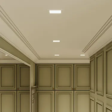 Светильник светодиодный встраиваемый ультратонкий квадратный IP20 6W 4100K | 940111206 | Gauss