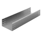 Универсальный лоток неперфорированный 600х150х3000, толщина 1,0 мм, Сендзимир цинк