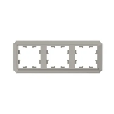 ATLASDESIGN ANTIQUE 3-постовая рамка, универсальная, ШАМПАНЬ