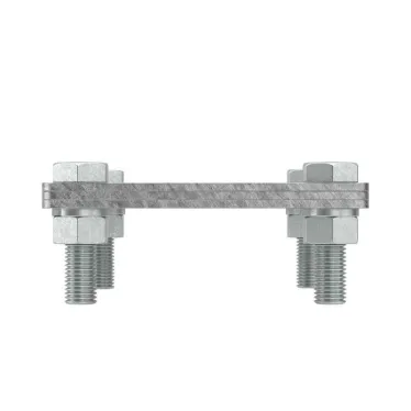 Соединитель полоса - полоса 80х80 мм