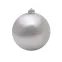 Елочная фигура «Шар» 15 см, цвет серебряный | 502-025 | NEON-NIGHT