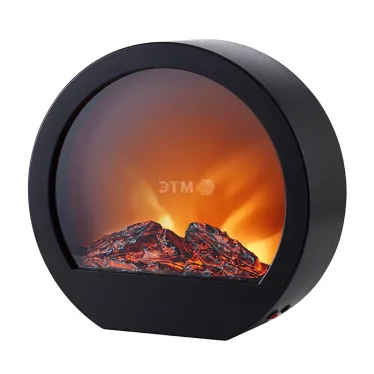 Светодиодный камин Лаунж с эффектом живого огня 35,3х12,4х33,7 см, с адаптером питания и батарейками 4 х АА (не в комплекте) | 513-038 | NEON-NIGHT