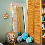 Тайские фонарики Фейерверк 1,5 м, прозрачный ПВХ, 10 LED, теплый белый, питание 2 х АА (батарейки не в комплекте) | 303-099 | NEON-NIGHT