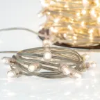 Гирлянда LED Клип-лайт 12 V, прозрачный ПВХ, 150 мм, цвет диодов Теплый белый, Flashing (Белый) | 325-166 | NEON-NIGHT