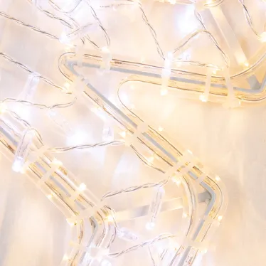 Светодиодная фигура Звезда 80 см, 80 светодиодов, с трубой и подвесом, цвет свечения теплый белый/белый | 514-273 | NEON-NIGHT