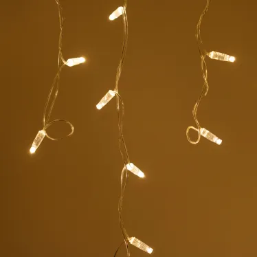 Светодиодная гирлянда ARD-EDGE-CLASSIC-2400x600-CLEAR-88LED-MILK-STD Warm (230V, 6W) (Ardecoled, IP65) | 034106 | Arlight