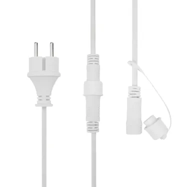 Белт-Лайт 20 м, белый каучук, шаг 50 см, 40 патронов, IP44 | 331-334 | NEON-NIGHT