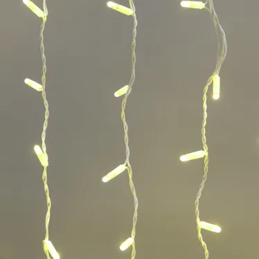 Гирлянда "Светодиодный Дождь"  2х1,5м, постоянное свечение, белый провод, 230 В, диоды ТЕПЛЫЙ БЕЛЫЙ, 360 LED | 235-116 | NEON-NIGHT