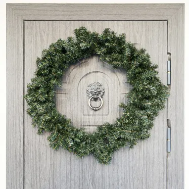 Еловый венок Ø 90 см, ПВХ | 307-145 | NEON-NIGHT