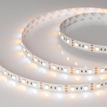 Светодиодная лента RT-B60-12mm 12V White-MIX (14.4 W/m, IP20, 5060, 5m) (Arlight, Изменяемая ЦТ) | 011093(2) | Arlight