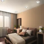 Светильник точечный встраиваемый Backlight BL085 Кругл. Хром/Белый, Gu5.3, 3W, LED 3000K | BL085 | Gauss