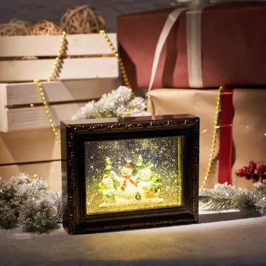 Декоративный светильник Картина с эффектом снегопада | 501-163 | NEON-NIGHT