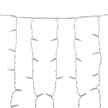 Гирлянда светодиодная Дождь 2x0,8 м, эффект мерцания, прозрачный провод, 230 В, диоды ТЕПЛЫЙ БЕЛЫЙ | 235-336 | NEON-NIGHT