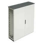 Шкаф напольный CQE собранный с дверью и задней панелью ВхШхГ 2000x600x400 мм